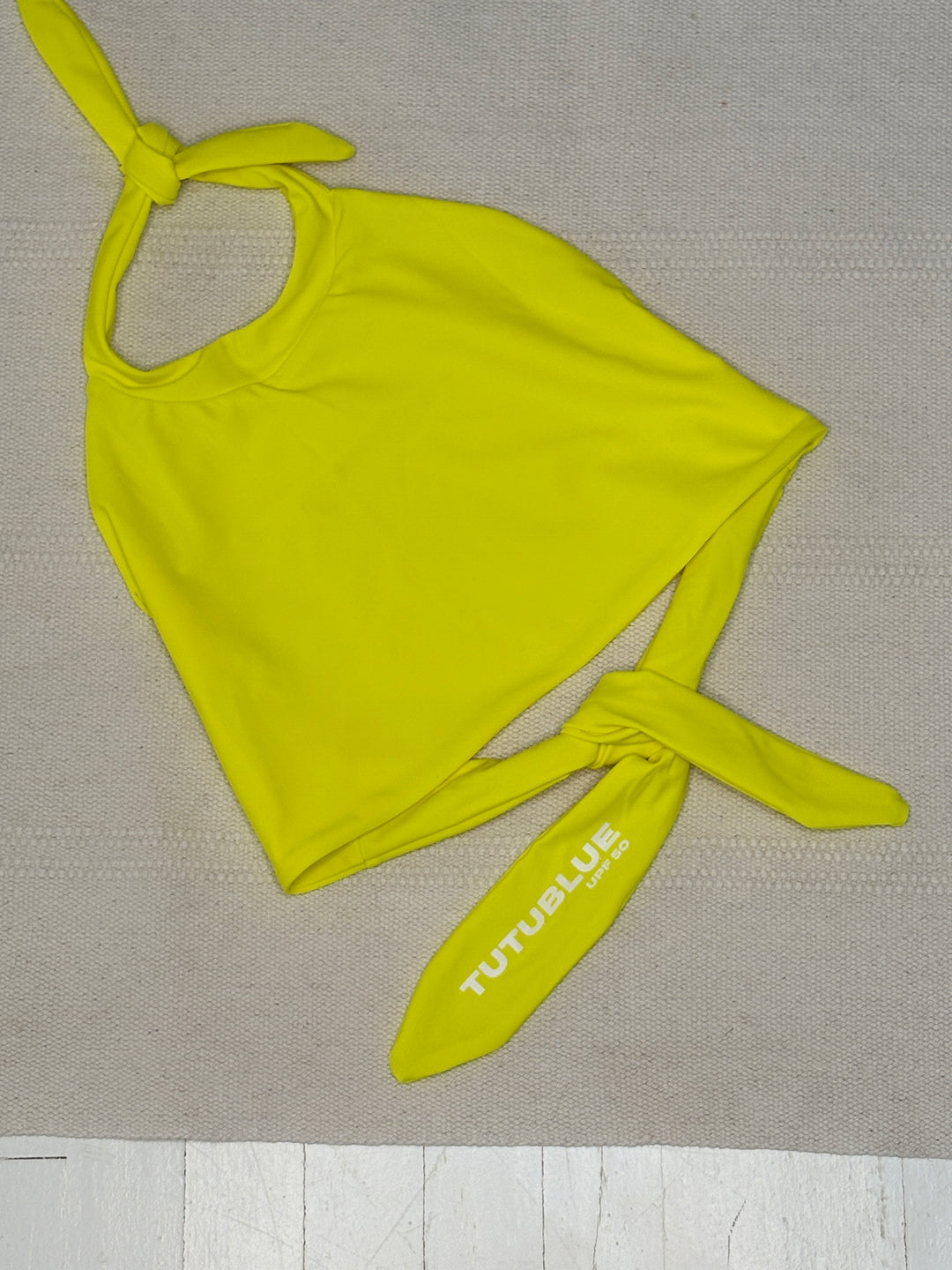 Women's Reversible Halter Top - CITRON