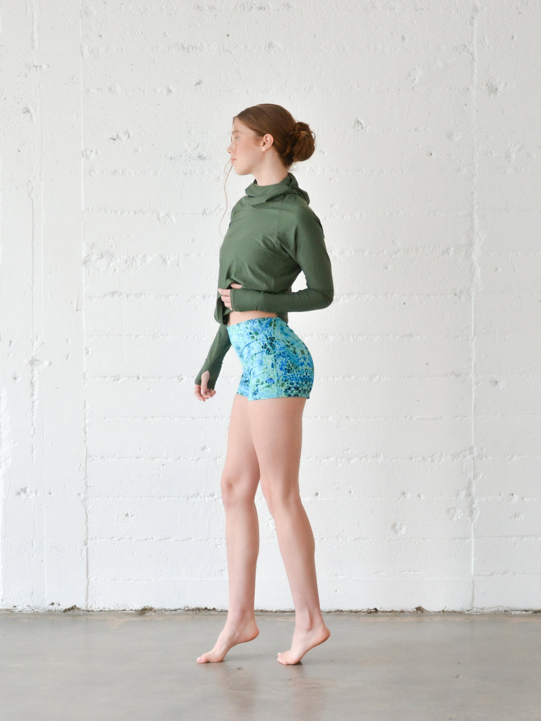 WOMEN'S SHORT SHORTS - DEEP SEA