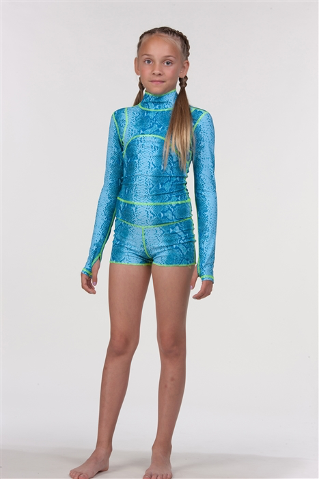 GIRL'S SHORT SWIMSUIT - AQUALUNG